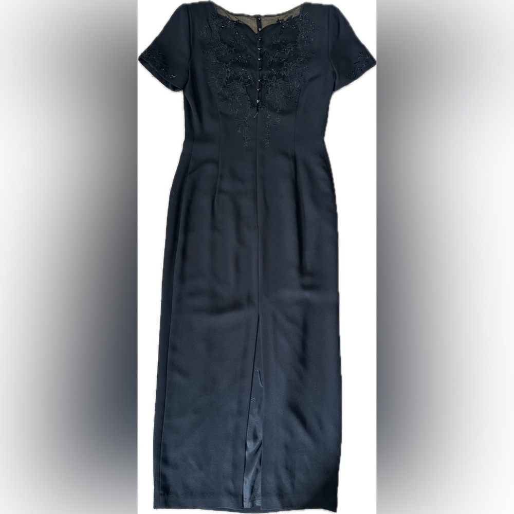 Maggy London Button Down Beaded Dress - Picture 4 of 6